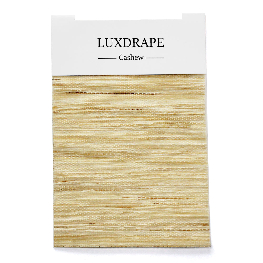 Natural Ramie & Jute Woven Shade Swatches Kits (12 PCS+ Fabric Binding With Liner)