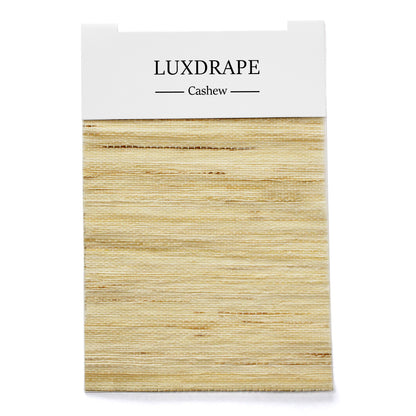 Natural Ramie & Jute Woven Shade Swatches Kits (12 PCS+ Fabric Binding With Liner)