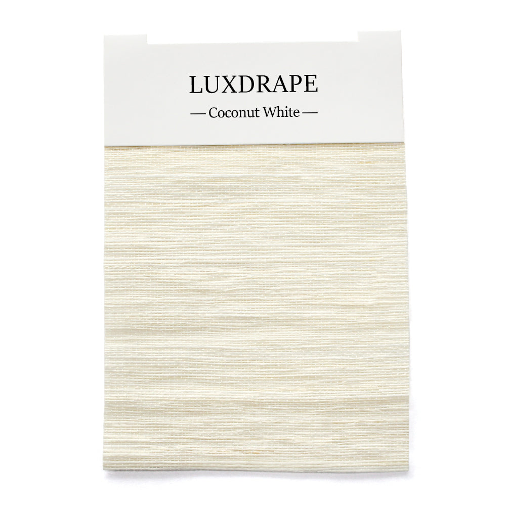 Natural Ramie & Jute Woven Shade Swatches Kits (12 PCS+ Fabric Binding With Liner)