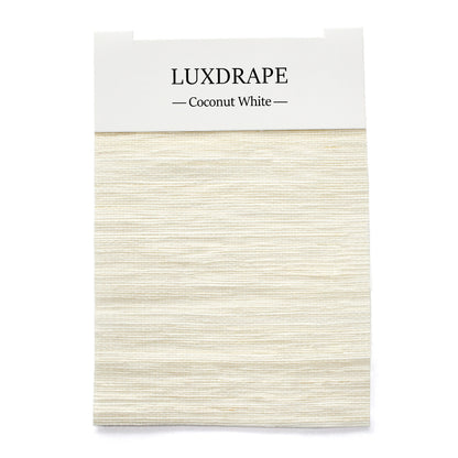 Natural Ramie & Jute Woven Shade Swatches Kits (12 PCS+ Fabric Binding With Liner)