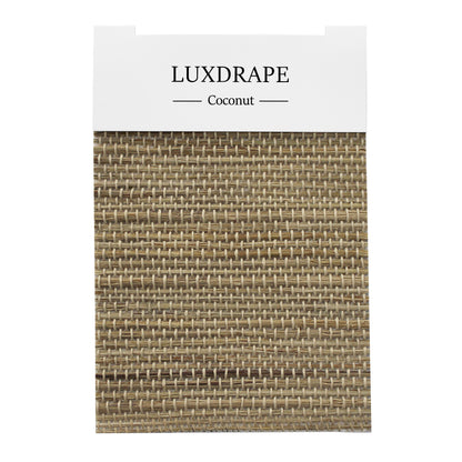 Natural Ramie & Jute Woven Shade Swatches Kits (12 PCS+ Fabric Binding With Liner)