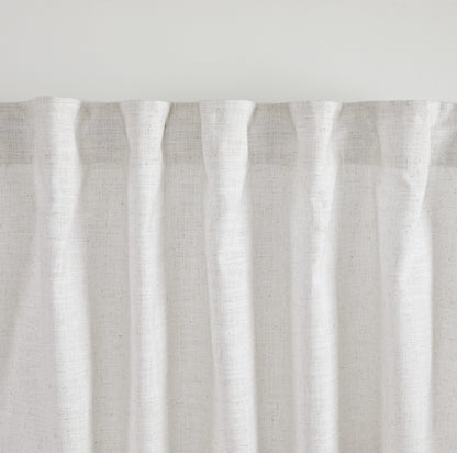 Florence Linen Blend Drapes Soft Top