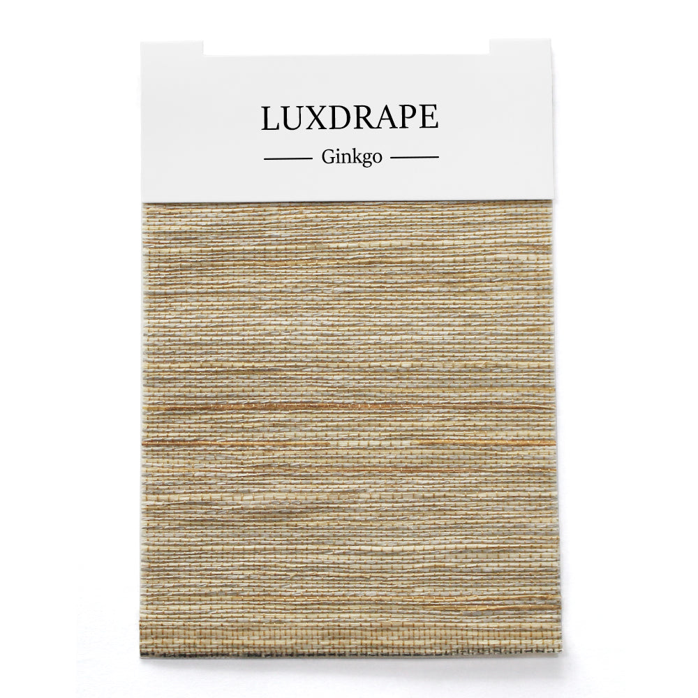 Natural Ramie & Jute Woven Shade Swatches Kits (12 PCS+ Fabric Binding With Liner)