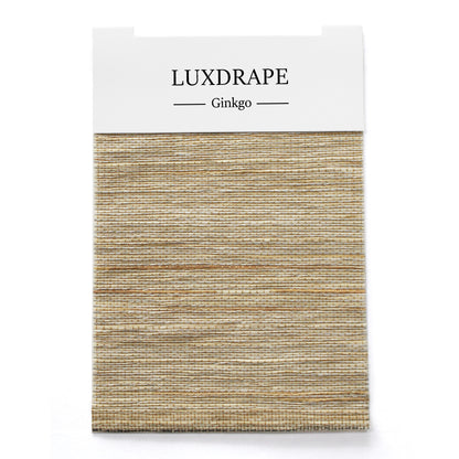 Natural Ramie & Jute Woven Shade Swatches Kits (12 PCS+ Fabric Binding With Liner)