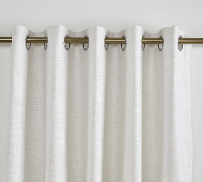 Florence Linen Blend Drapes Grommet