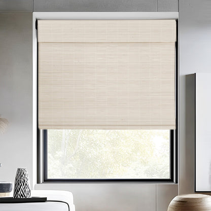 Woven Bamboo Shade, Light beige