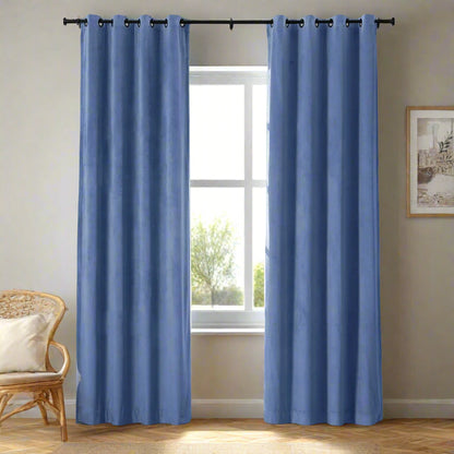 Velmor Velvet Drapes Grommet - LuxDrape