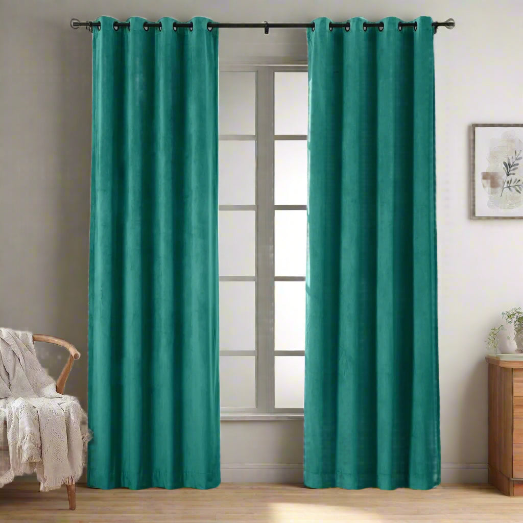 Velmor Velvet Drapes Grommet - LuxDrape