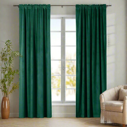 Velmor Velvet Drapes Soft Top