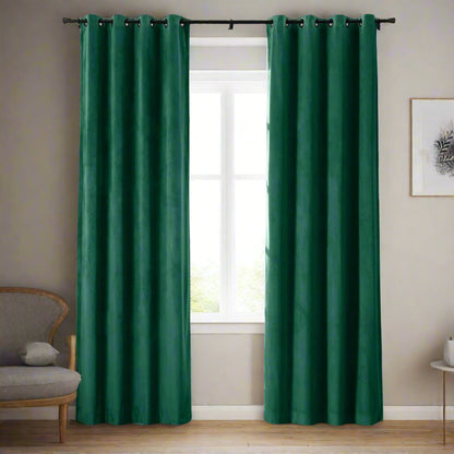 Velmor Velvet Drapes Grommet - LuxDrape