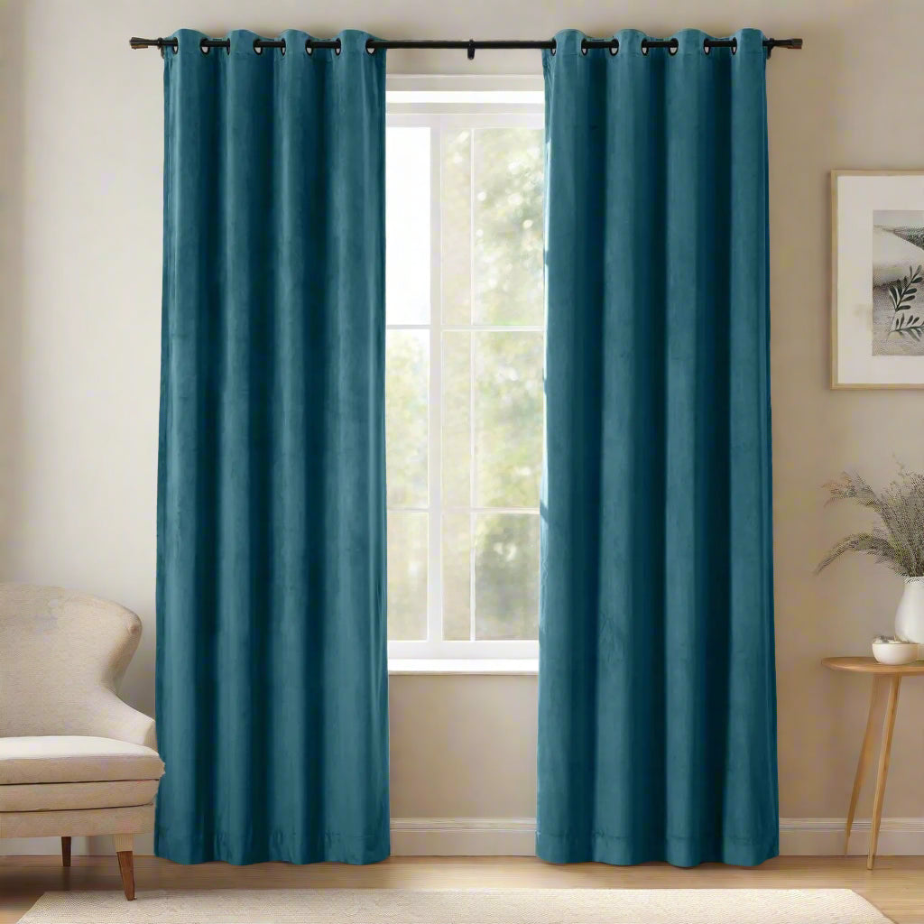 Velmor Velvet Drapes Grommet - LuxDrape