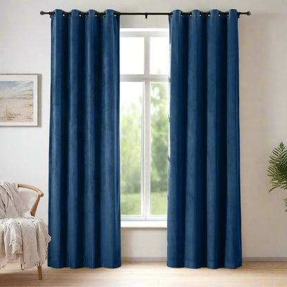 Velmor Velvet Drapes Grommet - LuxDrape
