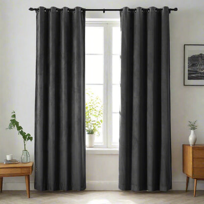 Velmor Velvet Drapes Grommet - LuxDrape