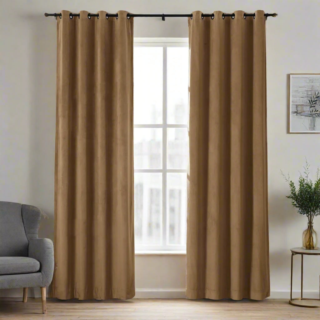 Velmor Velvet Drapes Grommet - LuxDrape