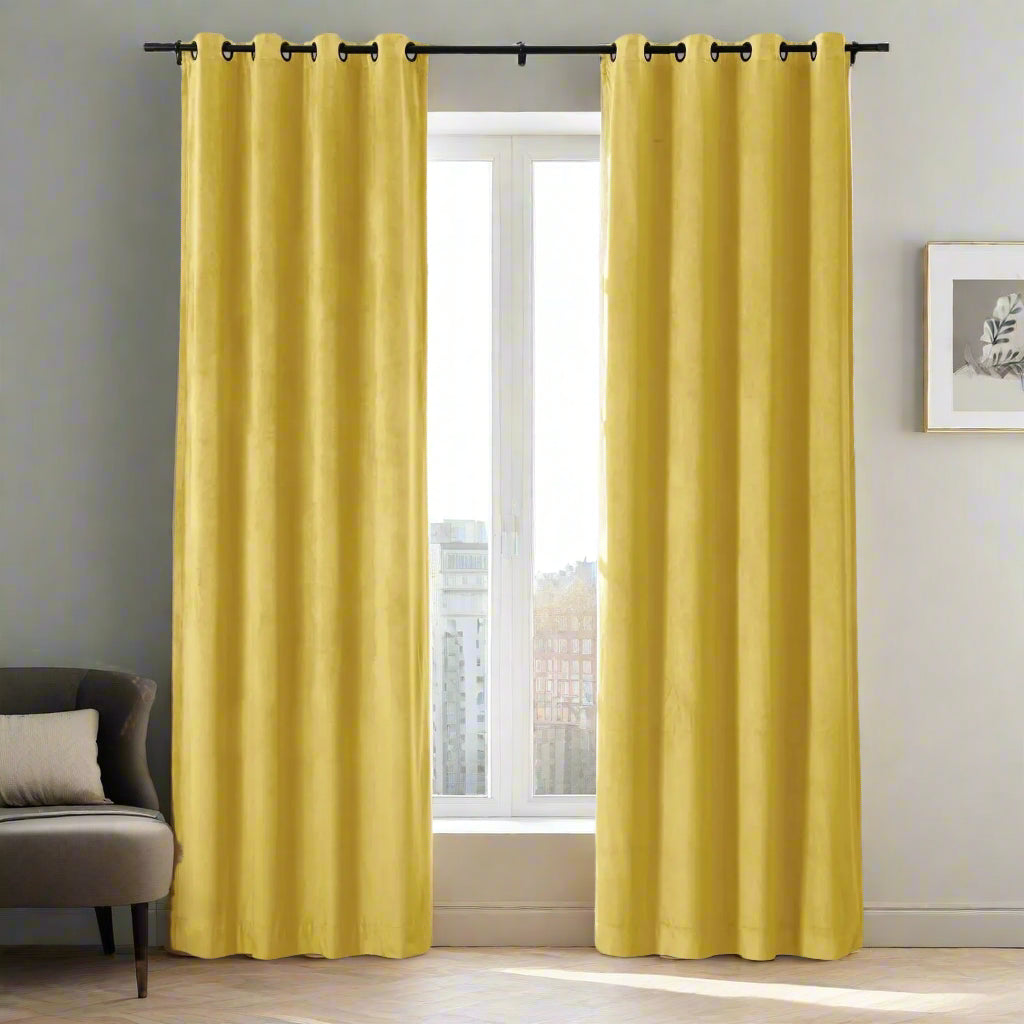 Velmor Velvet Drapes Grommet - LuxDrape