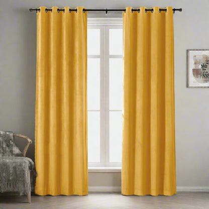 Velmor Velvet Drapes Grommet - LuxDrape