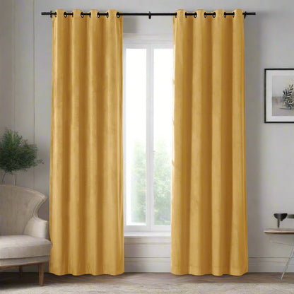 Velmor Velvet Drapes Grommet - LuxDrape