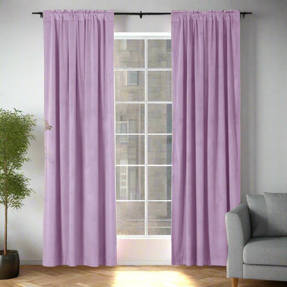 Velmor Velvet Drapes Soft Top