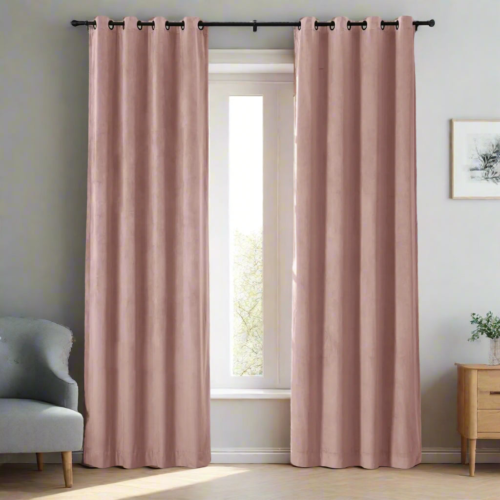 Velmor Velvet Drapes Grommet - LuxDrape