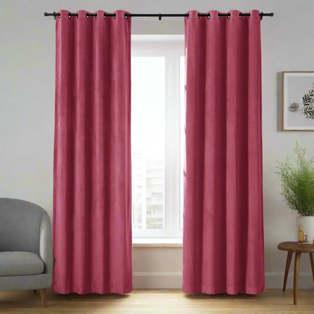 Velmor Velvet Drapes Grommet - LuxDrape
