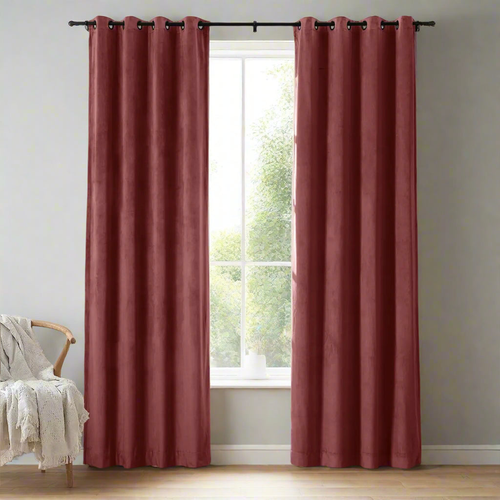 Velmor Velvet Drapes Grommet - LuxDrape