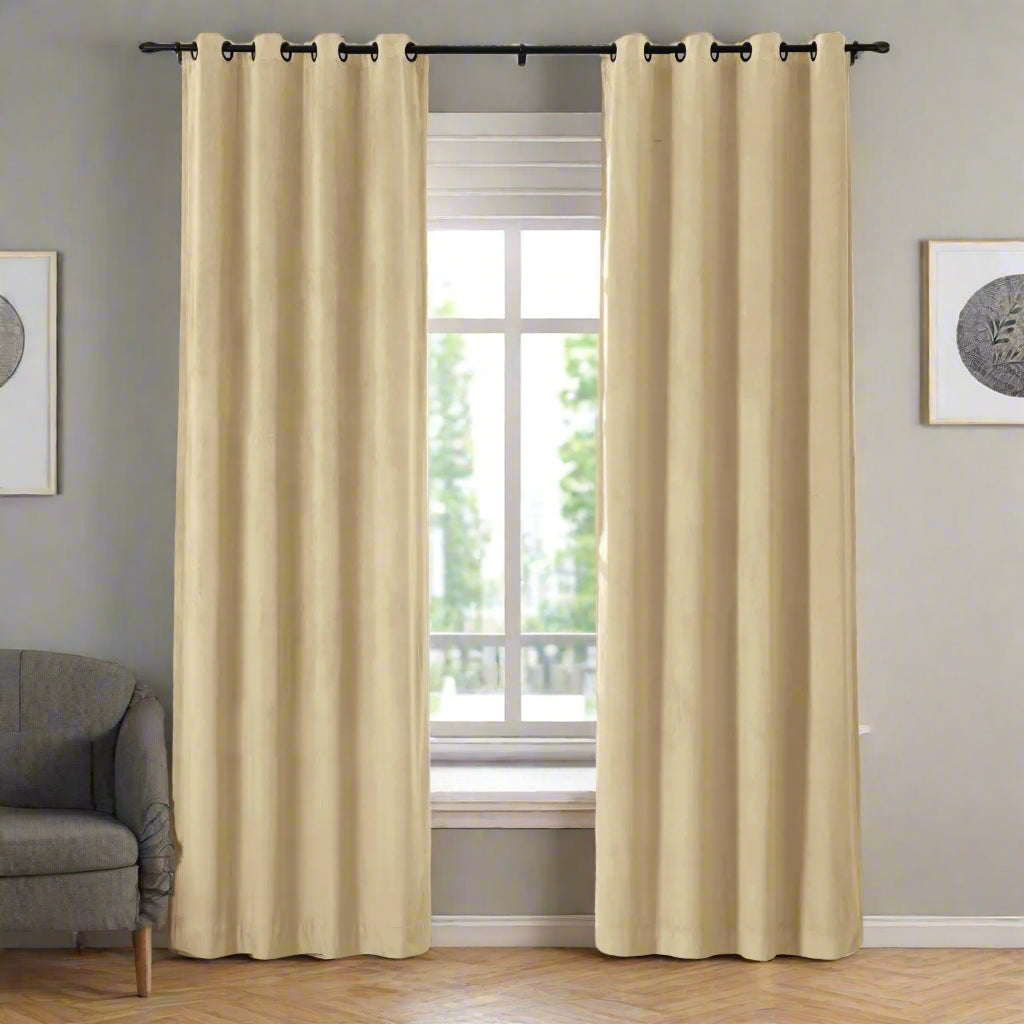 Velmor Velvet Drapes Grommet - LuxDrape