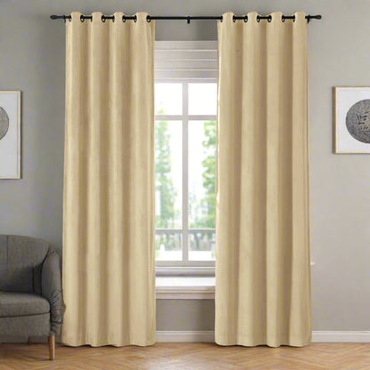 Velmor Velvet Drapes Grommet - LuxDrape