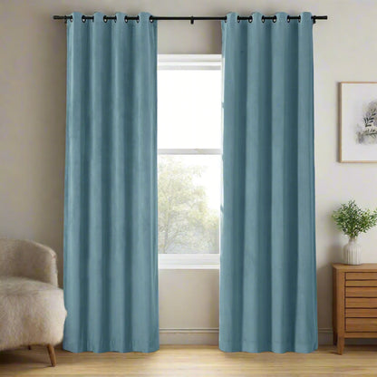 Velmor Velvet Drapes Grommet - LuxDrape