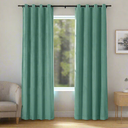 Velmor Velvet Drapes Grommet - LuxDrape