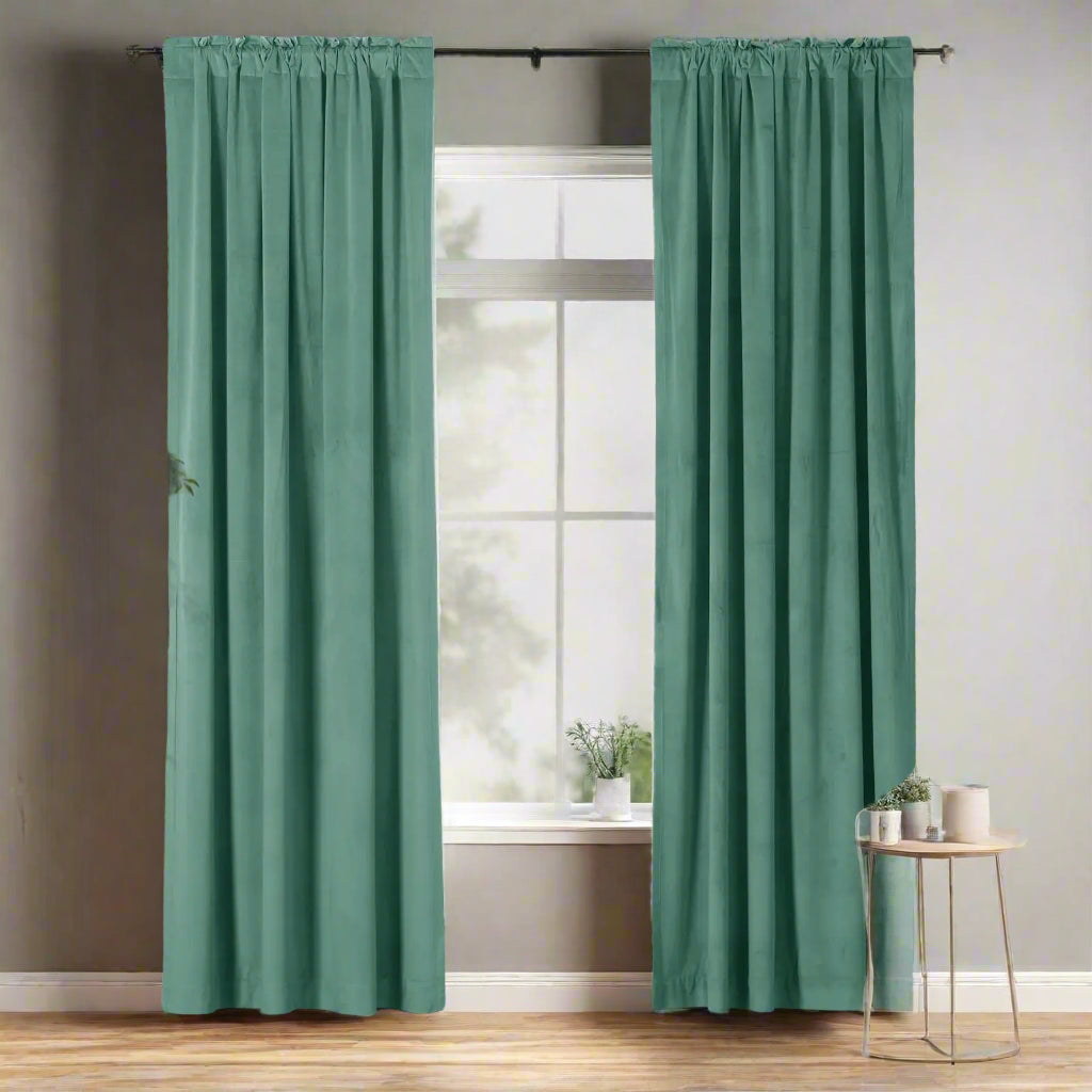 Velmor Velvet Drapes Soft Top