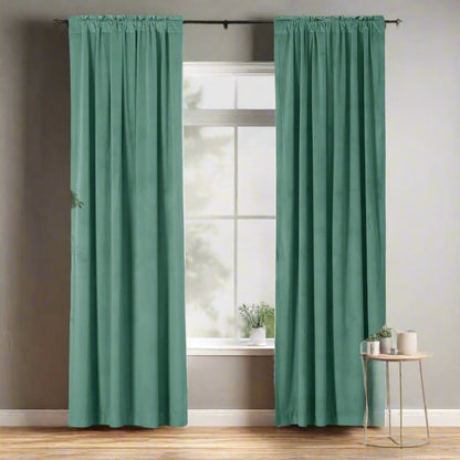 Velmor Velvet Drapes Soft Top