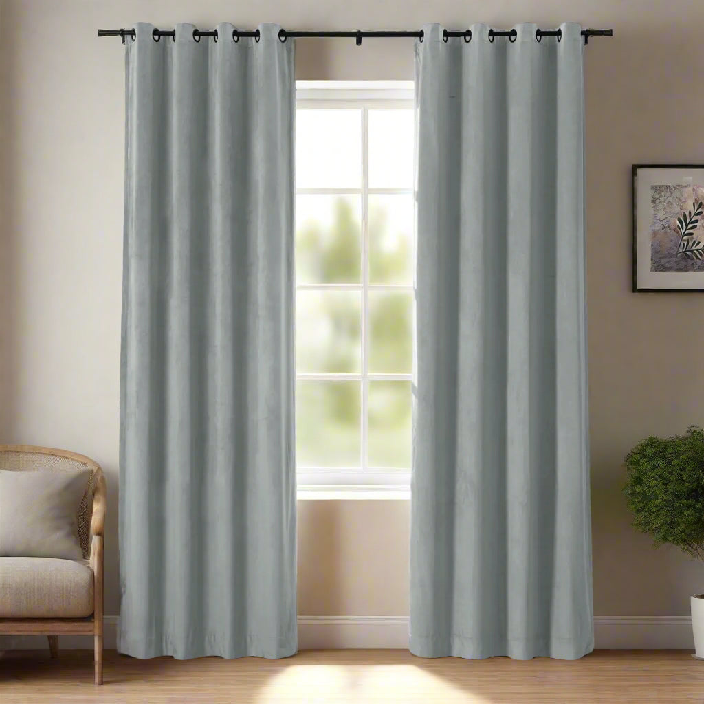 Velmor Velvet Drapes Grommet - LuxDrape