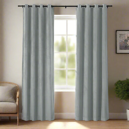 Velmor Velvet Drapes Grommet - LuxDrape