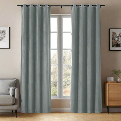 Velmor Velvet Drapes Grommet - LuxDrape