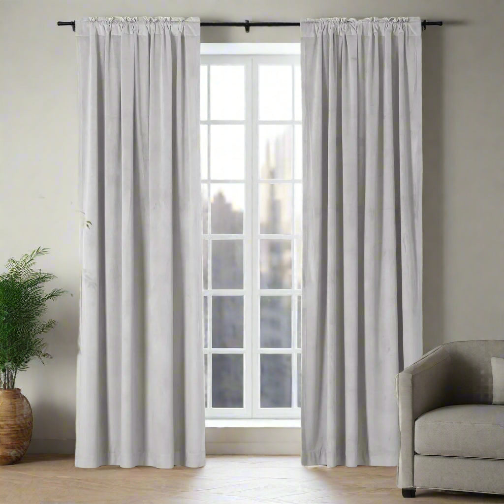 Velmor Velvet Drapes Soft Top