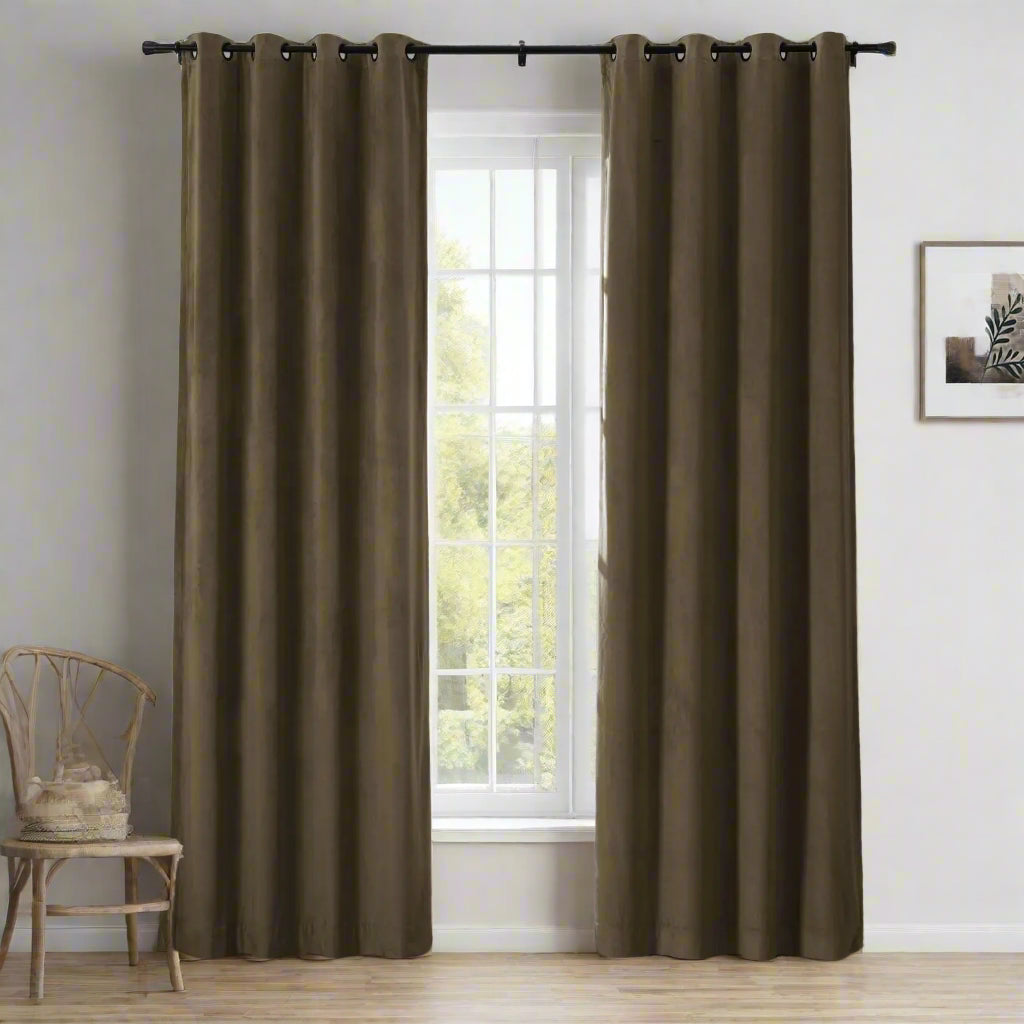 Velmor Velvet Drapes Grommet - LuxDrape