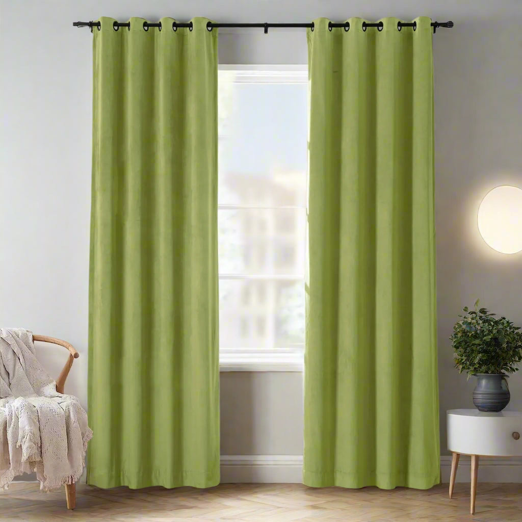 Velmor Velvet Drapes Grommet - LuxDrape