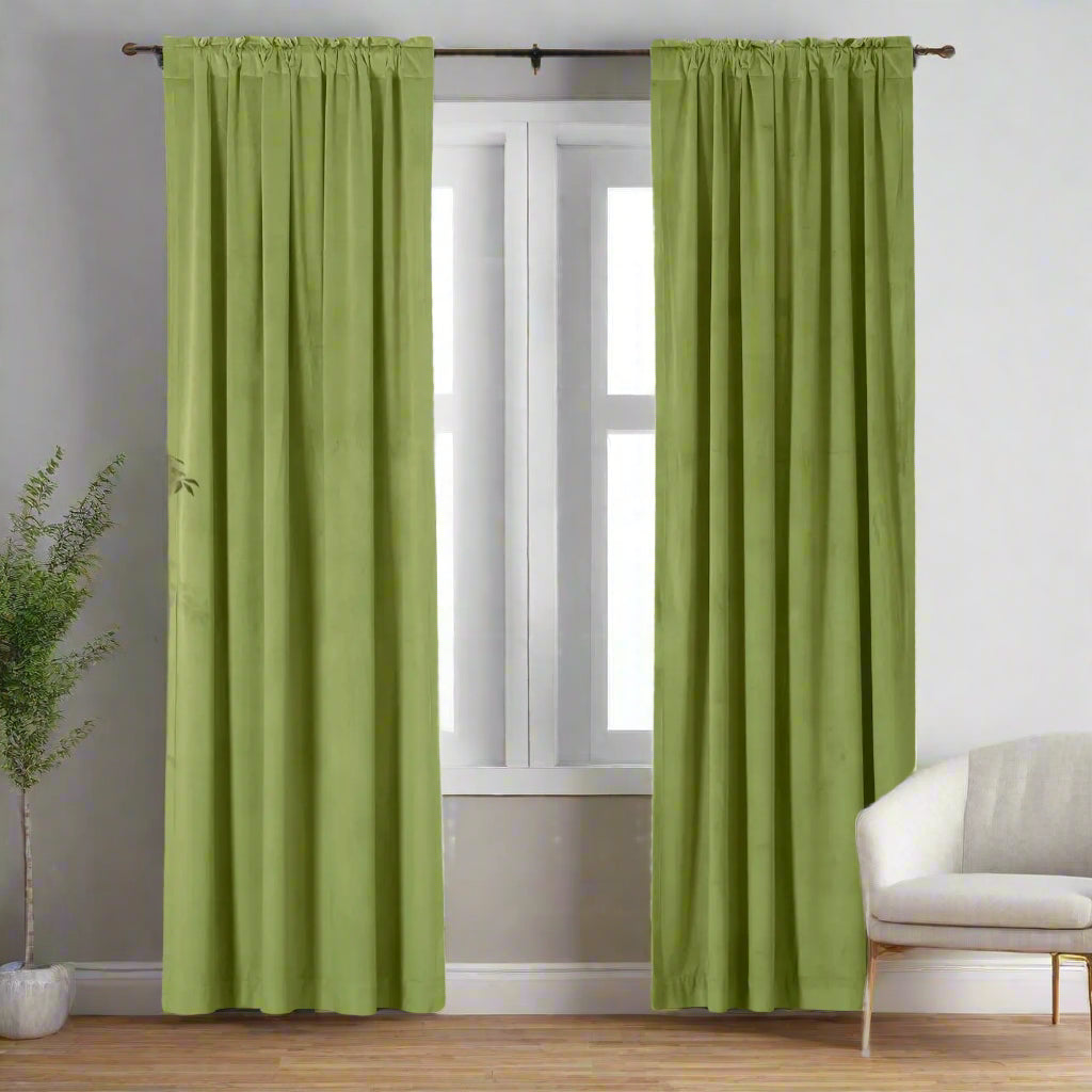 Velmor Velvet Drapes Soft Top