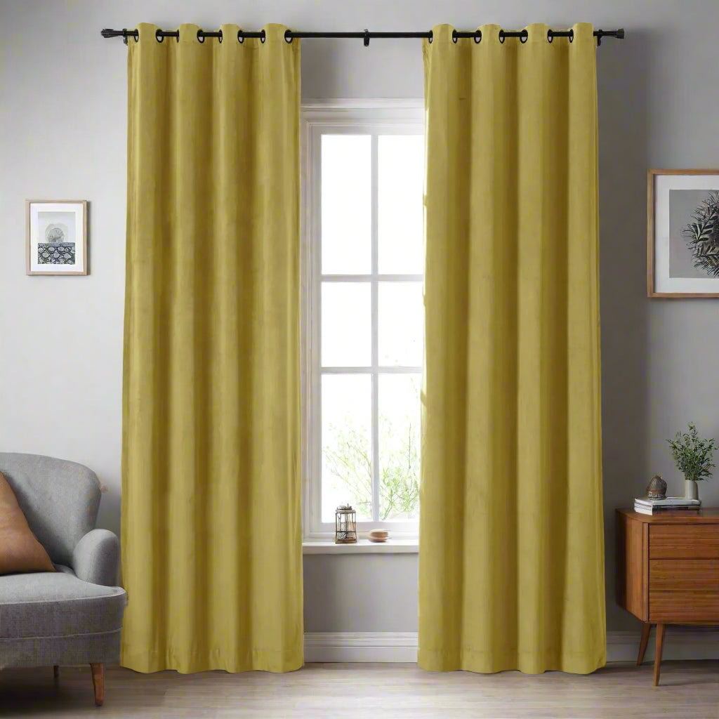 Velmor Velvet Drapes Grommet - LuxDrape