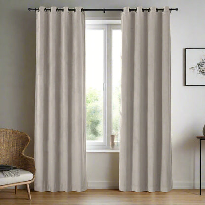Velmor Velvet Drapes Grommet - LuxDrape