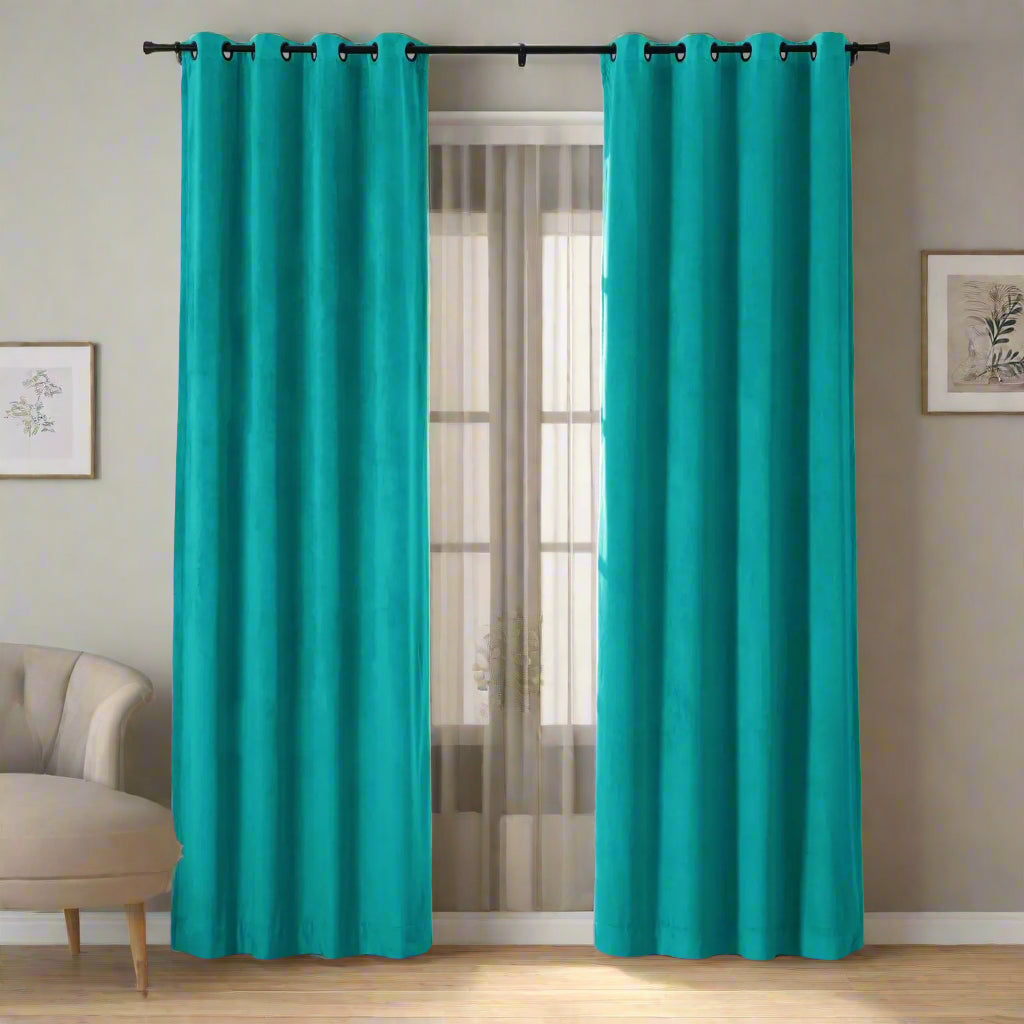 Velmor Velvet Drapes Grommet - LuxDrape