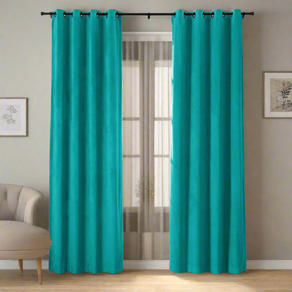 Velmor Velvet Drapes Grommet - LuxDrape