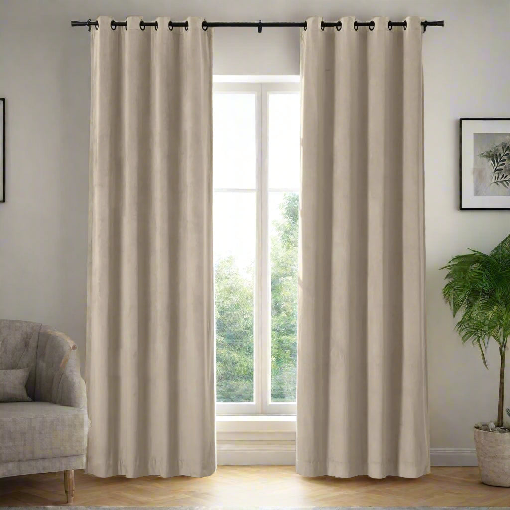 Velmor Velvet Drapes Grommet - LuxDrape