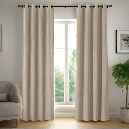 Velmor Velvet Drapes Grommet - LuxDrape