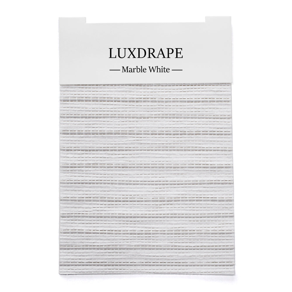 Natural Ramie & Jute Woven Shade Swatches Kits (12 PCS+ Fabric Binding With Liner)