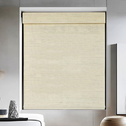 Kenaf Woven Bamboo Shade, Paper Lantern