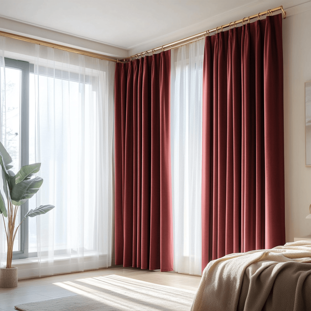 Pleated Velvet Curtains