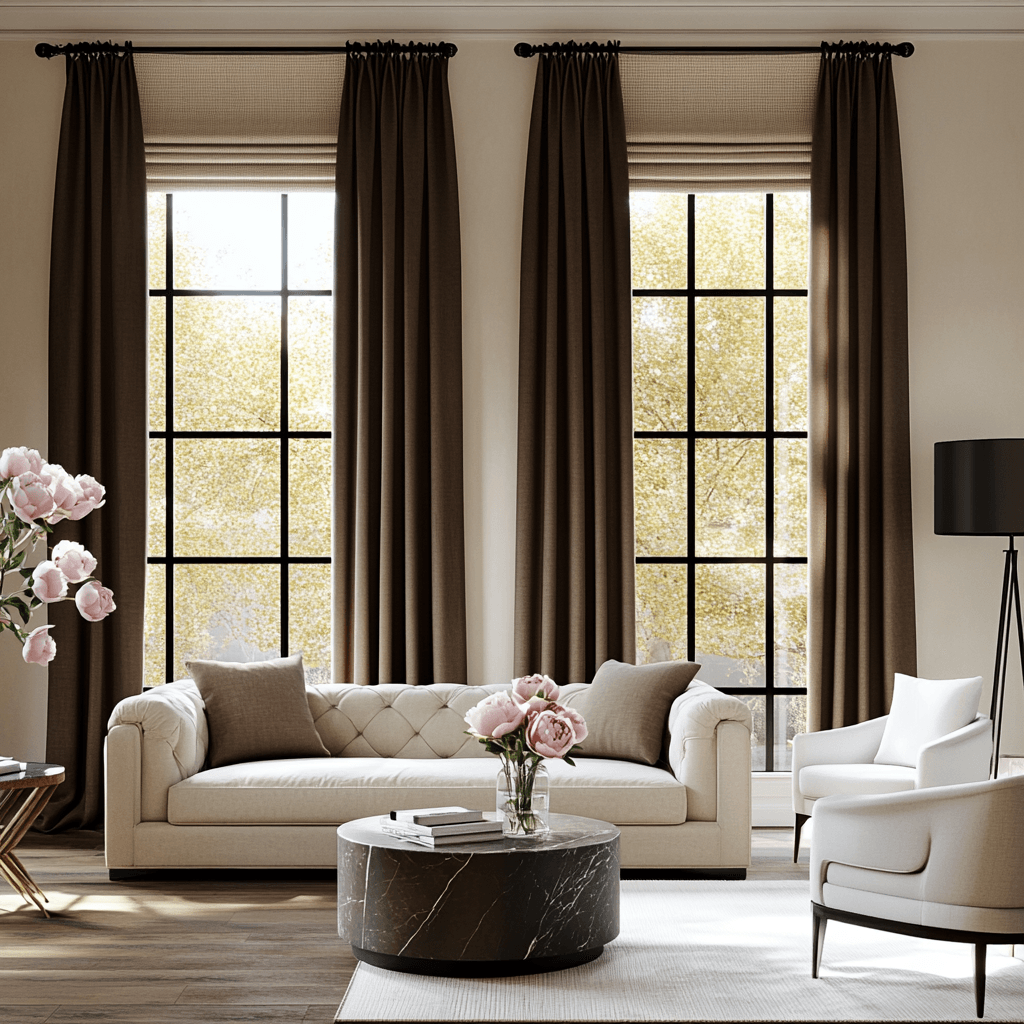 Pleated Velvet Curtains