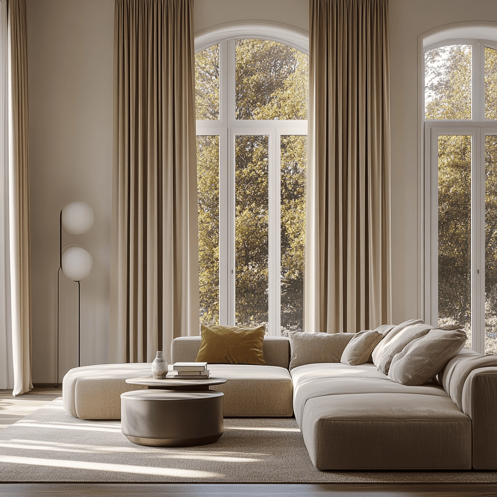 Pleated Velvet Curtains