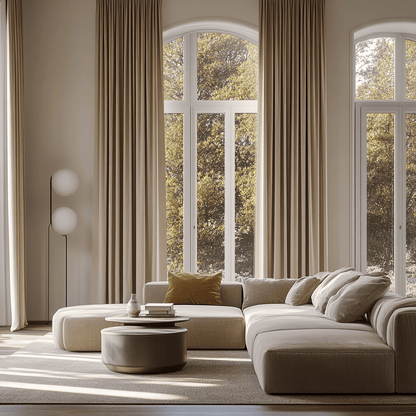 Pleated Velvet Curtains